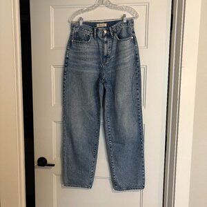 Madewell Low-Rise Baggy Straight Jean Size 28